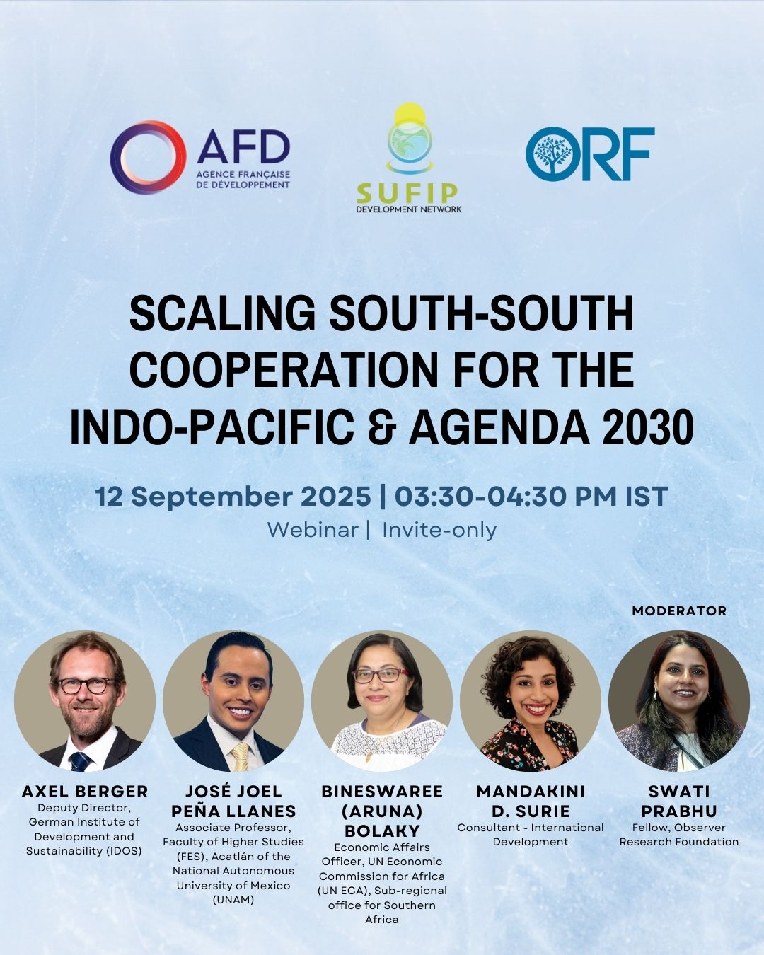 Lee más sobre el artículo Scaling South-South Cooperation for the Indo-Pacific & Agenda 2030