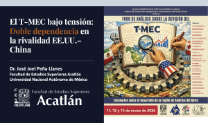 Lee más sobre el artículo Comparto mi intervención sobre la doble dependencia de México en el contexto de la rivalidad EEUU – China